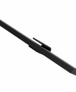 Trapleuning plat zwart 70637