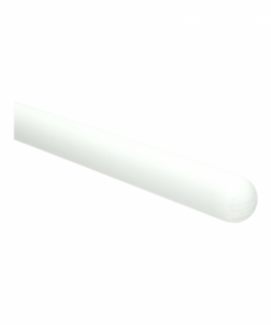 Trapleuning rond wit gegrond 40mm - (Inclusief gratis leuninghouders)