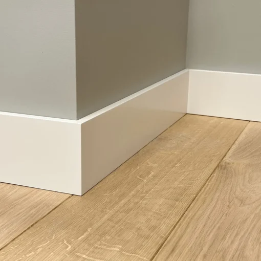 Muurplint 9010 Wit Voorgelakt - Afbeelding 2