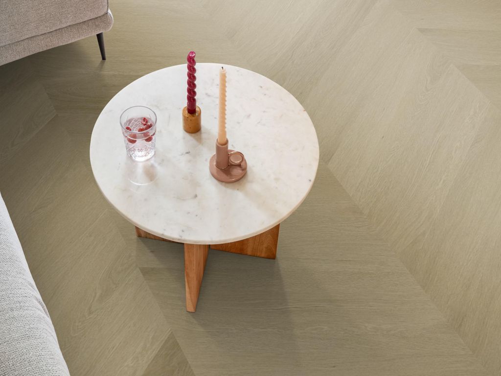 Ambiant Spigato Estino Hongaarse Punt Dryback Warm Oak sfeerfoto 1