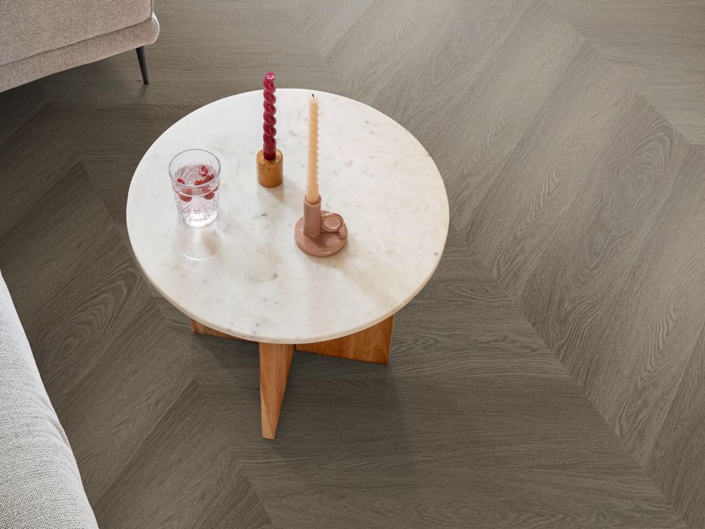 Ambiant Spigato Estino Hongaarse Punt Dryback Brown sfeerfoto 1