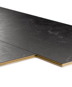 Alsafloor Creativ Dalle 832 Marmo Noir zwarte marmerlook tegellaminaat