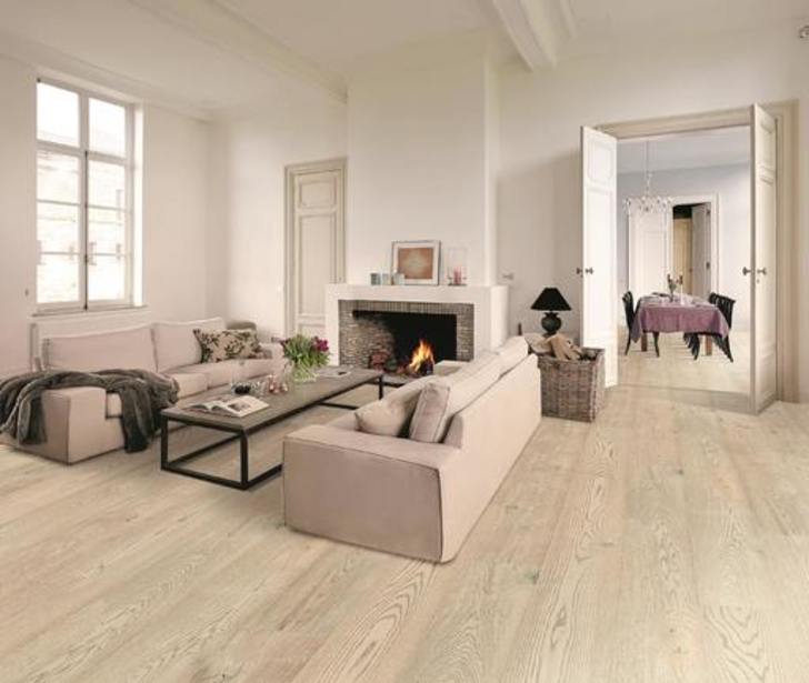 Woonkamer met Balterio Grande Wide Citadelle Eik 64091 laminaat