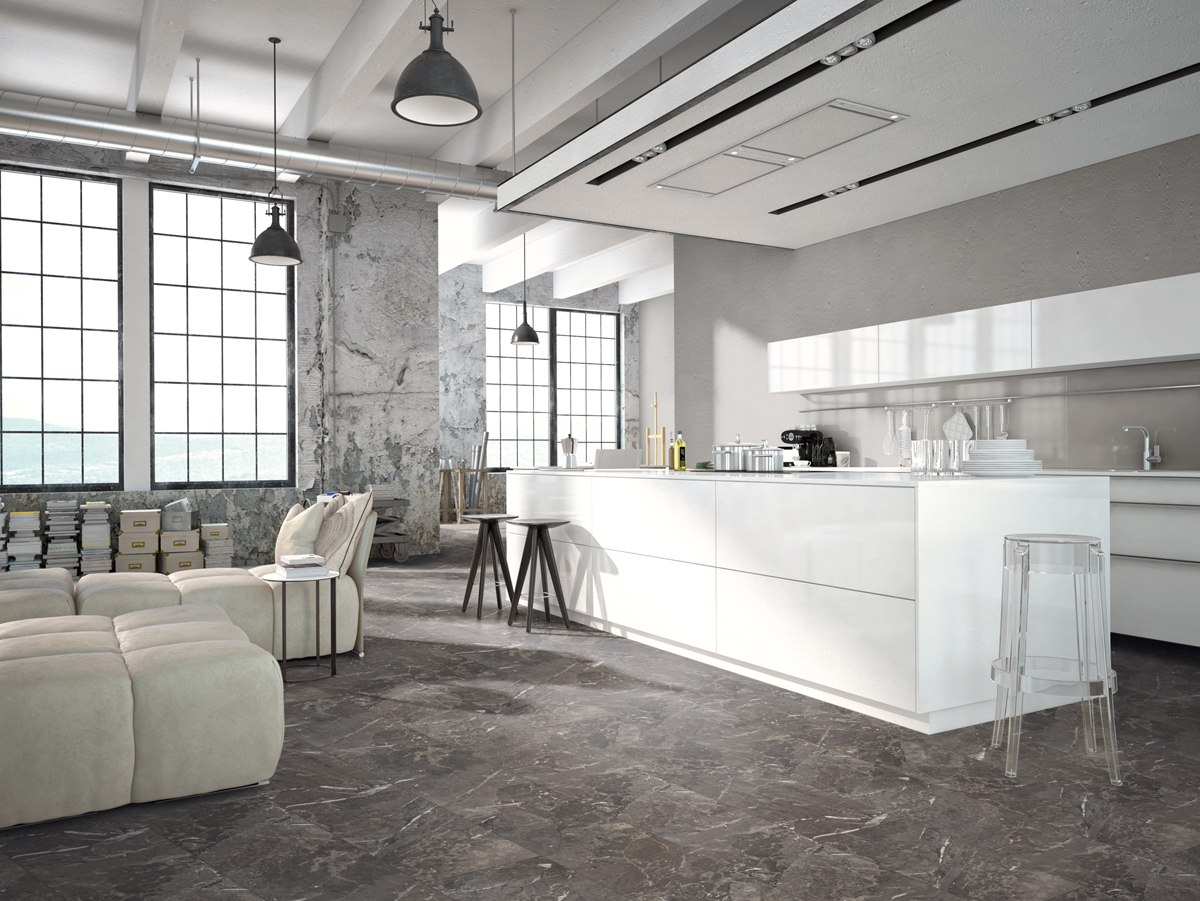 Interieur met Classen VisioGrande WR Black Granite 56024