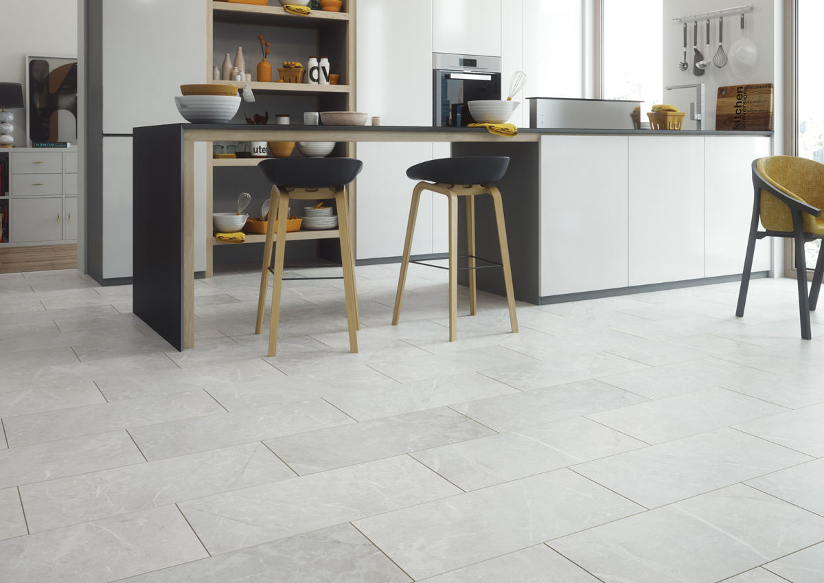 Interieur met Classen VisioGrande WR White Granite 56017