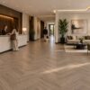 Enviro Rustic 015 PVC vloer in een interieur