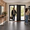 Enviro Stone 05 PVC tegelvloer in een interieur