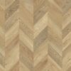 Magic Floors Fishbone Oak Natural licht eiken laminaat met witte nerven en Hongaarse punt patroon