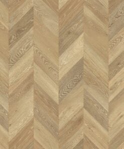 Magic Floors Fishbone Oak Natural licht eiken laminaat met witte nerven en Hongaarse punt patroon