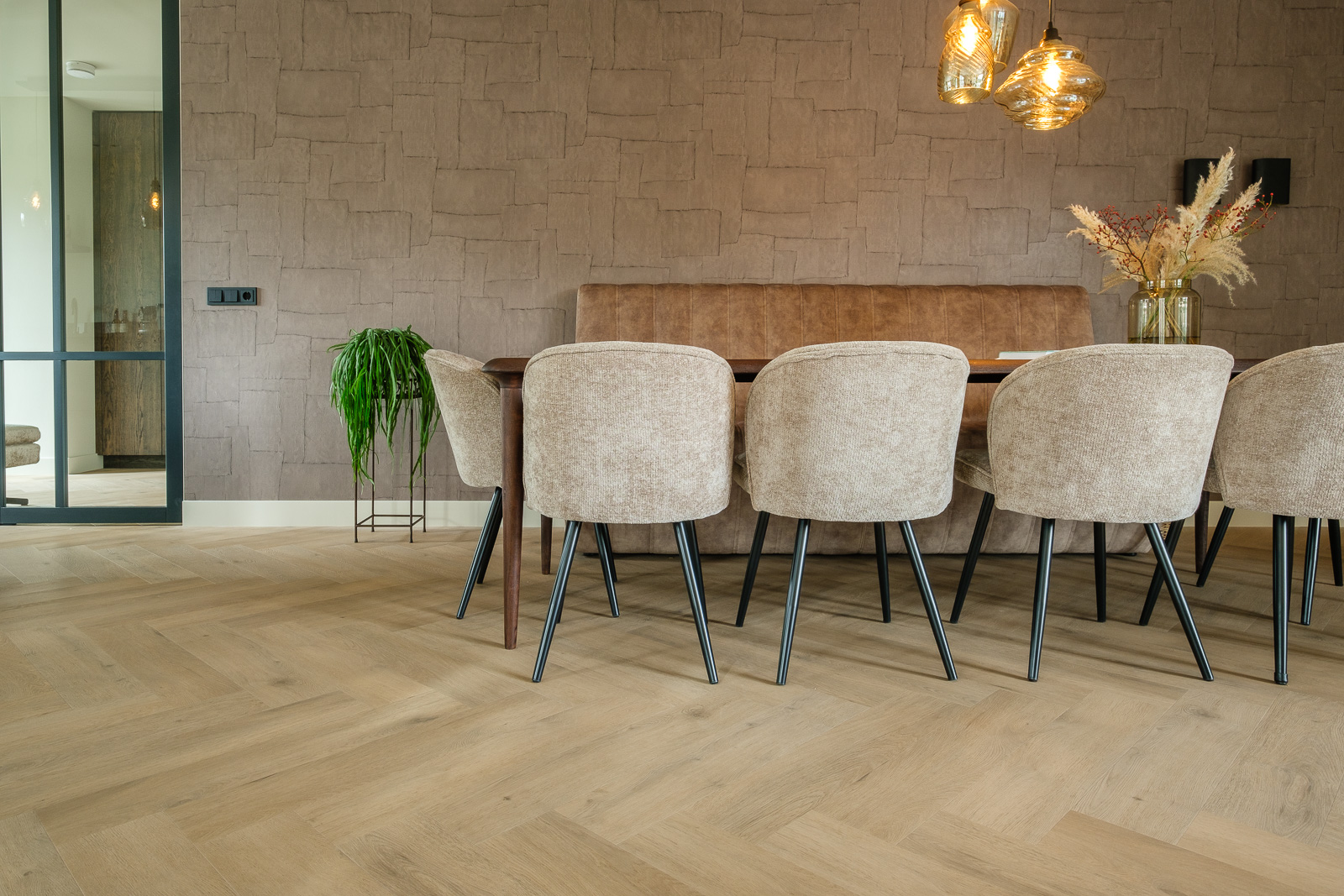 Belakos Attico Visgraat XL 83 – visgraat vloer in bruin – foto 4