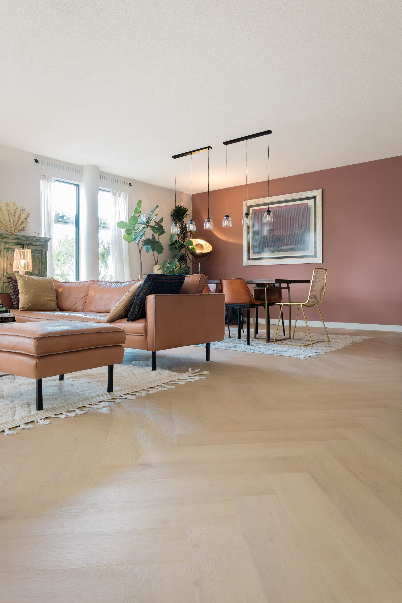 Belakos Palazzo Visgraat XL 77 – visgraat vloer in bruin – foto 5
