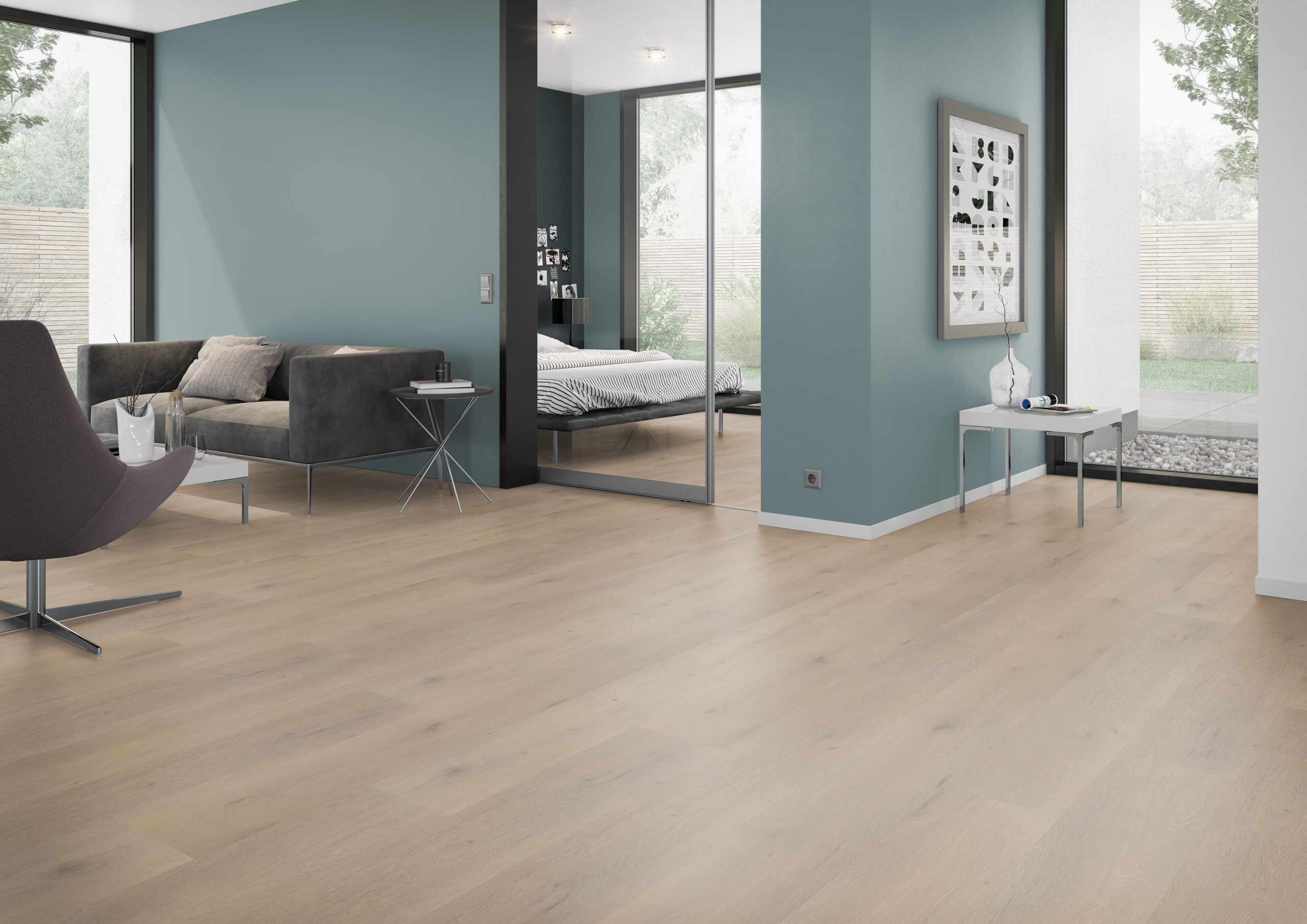 Belakos Attico 820 – rechte plank vloer in bruin – foto 3