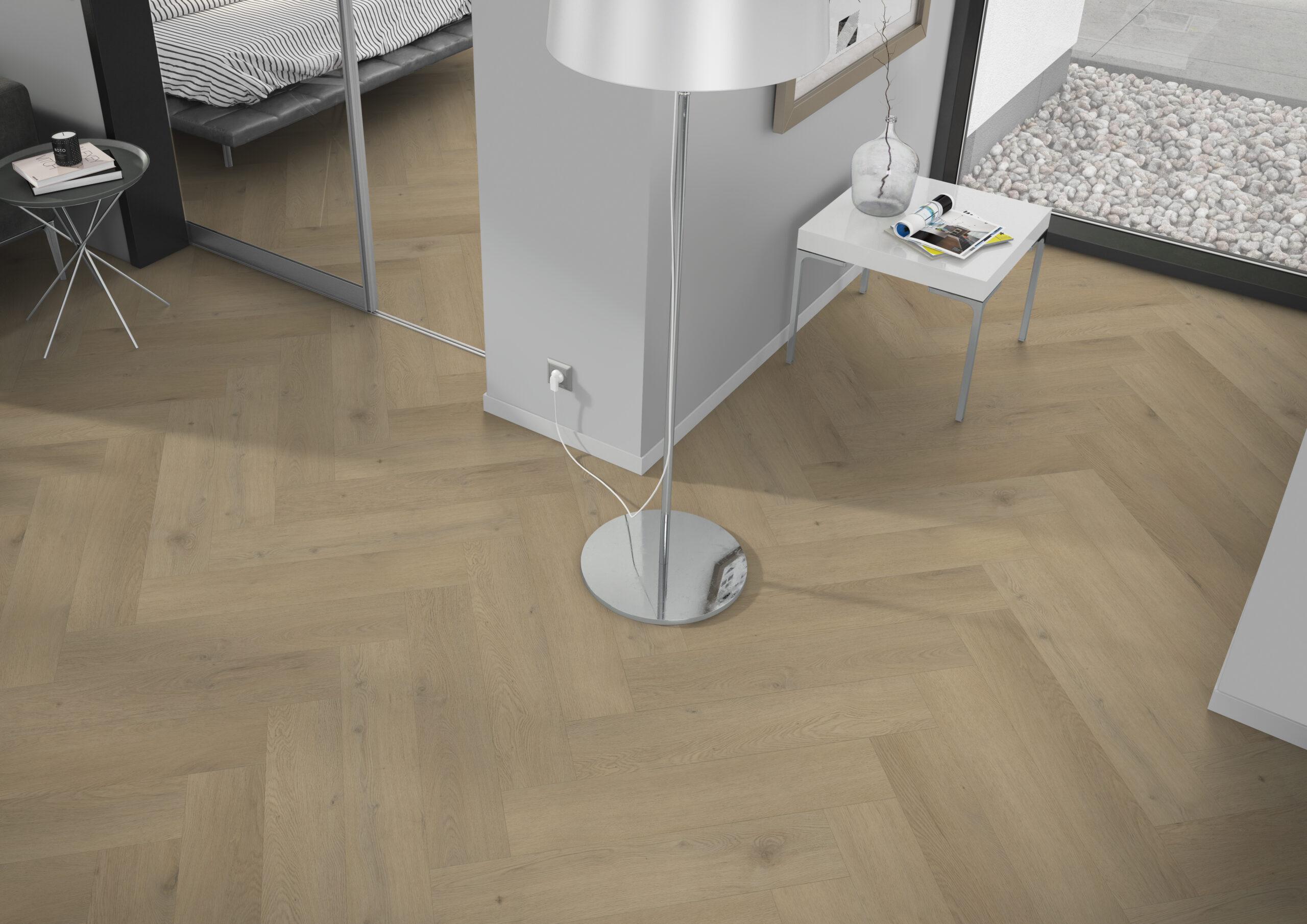 Belakos Attico Visgraat XL 87 – visgraat vloer in bruin – foto 2