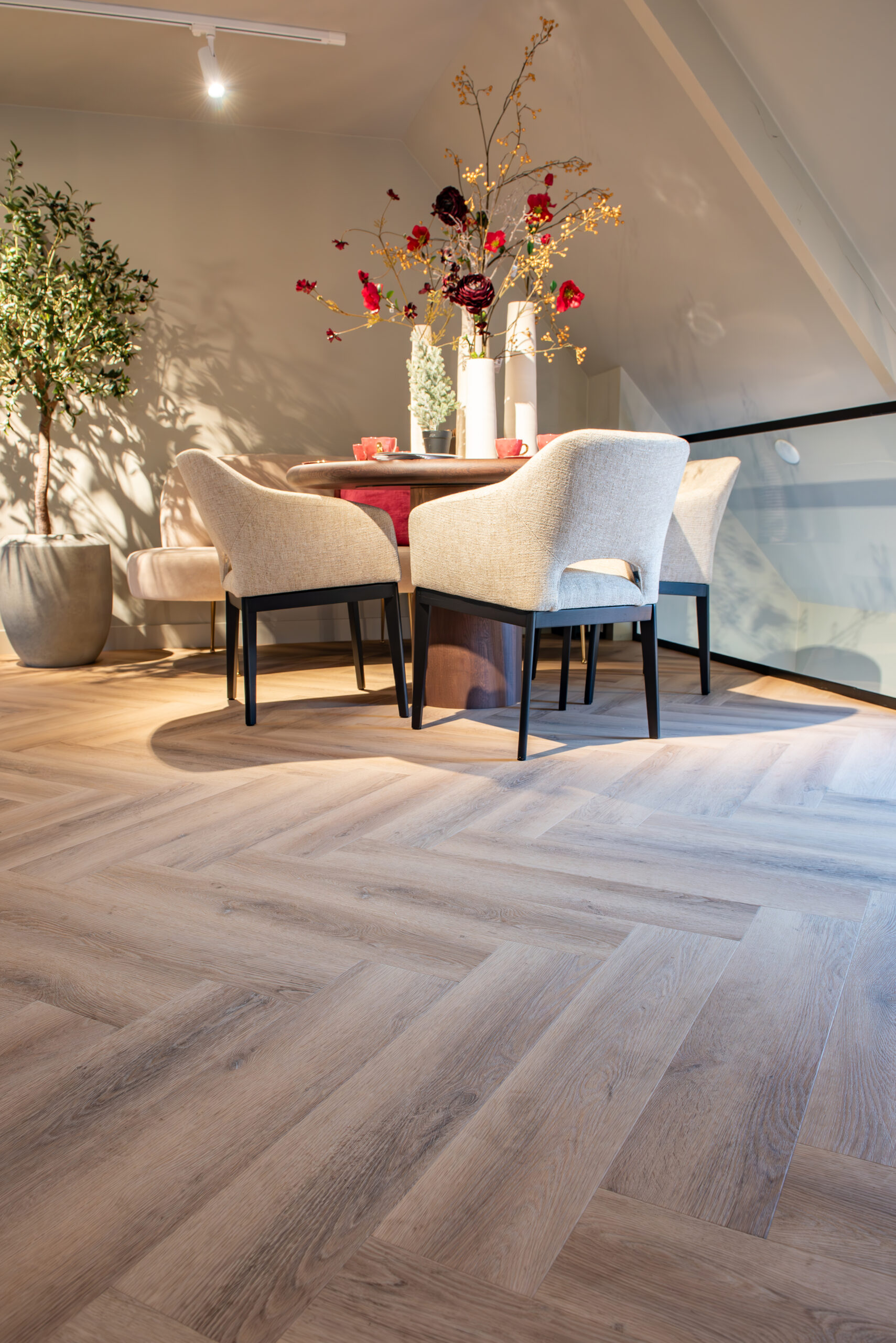 Belakos Palazzo Visgraat XL 75 – visgraat vloer in bruin – foto 5