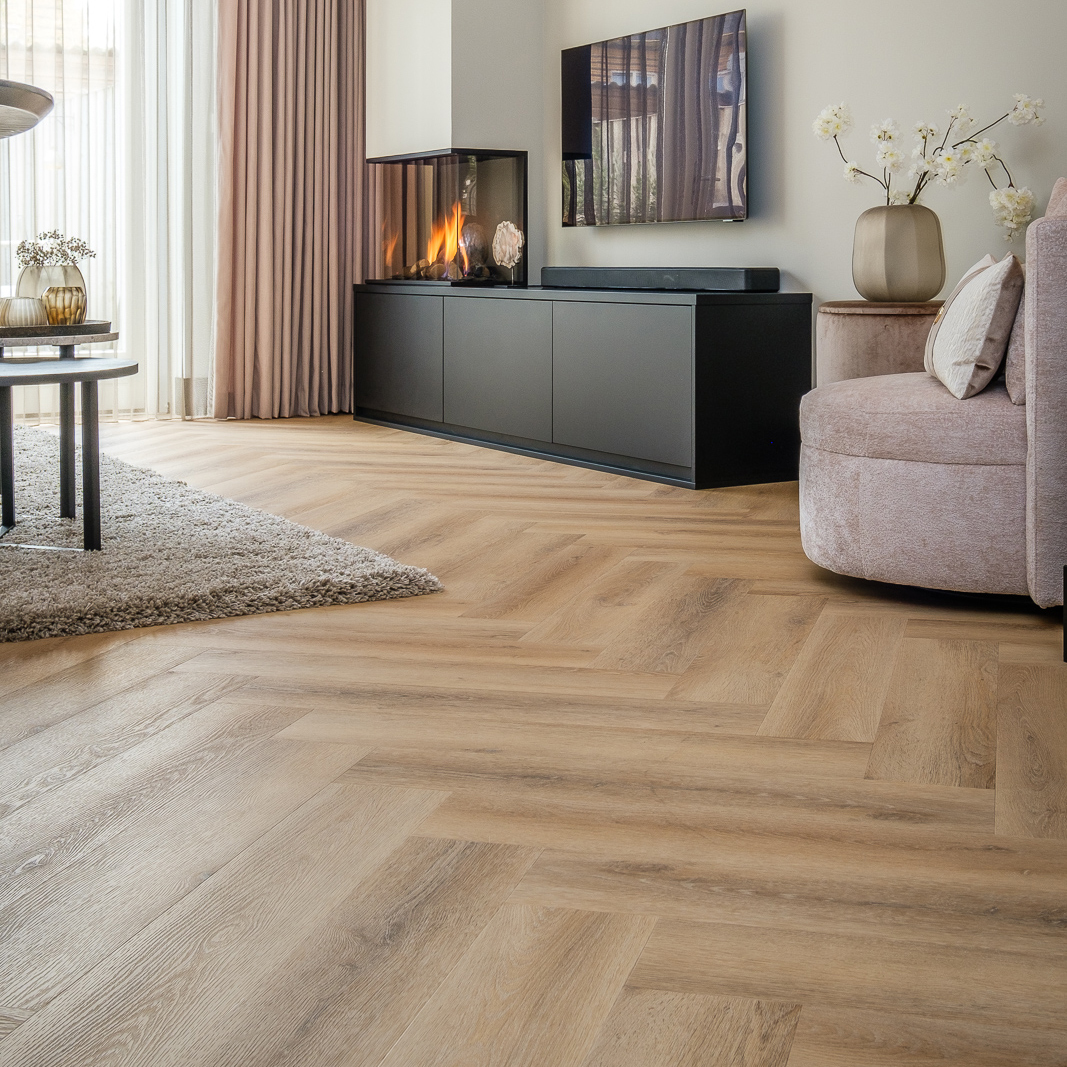Belakos Palazzo Visgraat XL 75 – visgraat vloer in bruin – foto 6