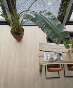 Saarland wit eiken laminaat – in een interieur