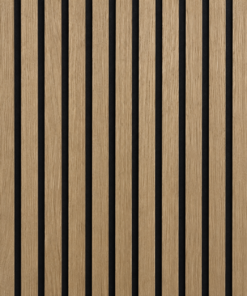 Akoestisch wandpaneel Nordic Naturel – bewerkte detailfoto