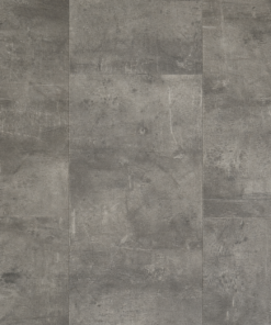 PVC Betonlook Urban Grijs met tegels van 30 bij 60 cm en minigroef