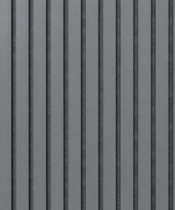 Akoestisch wandpaneel Slate Grijs – bewerkte detailfoto